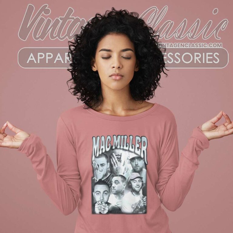 Mac Miller The Evolution Long Sleeve Tee Mac Miller The Evolution Long Sleeve Tee
