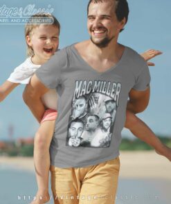 Mac Miller The Evolution Shirt 4 Mac Miller The Evolution V Neck TShirt