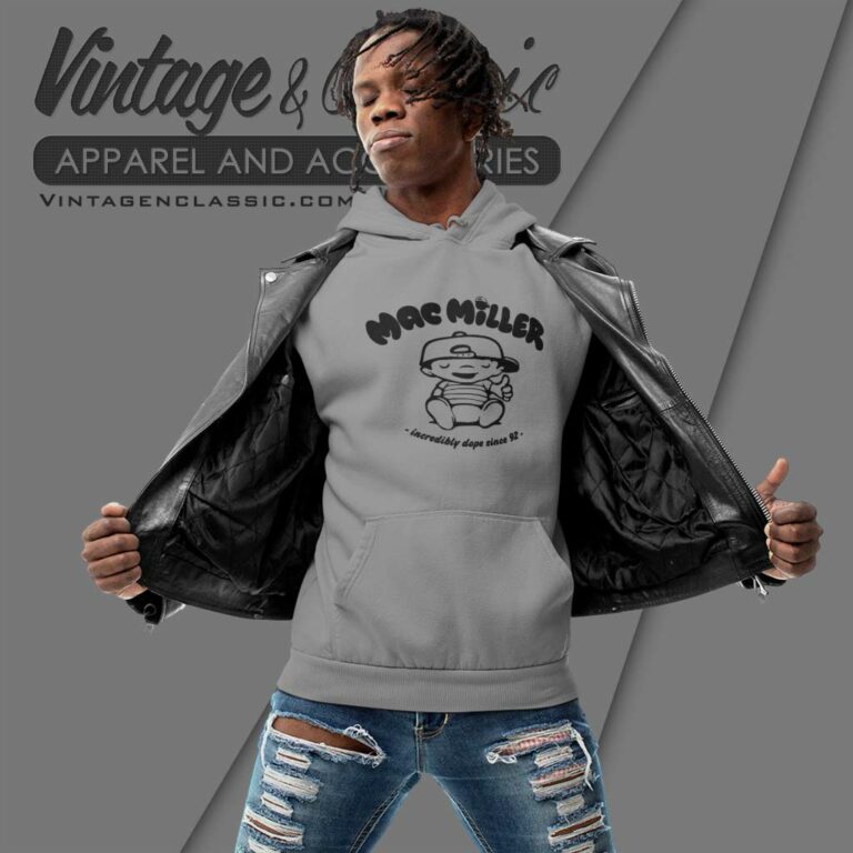 Mac Miller Thumbs Up Baby Hoodie Mac Miller Thumbs Up Baby Hoodie