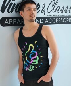 Mac Miller Thumbs Up Tank Top Racerback