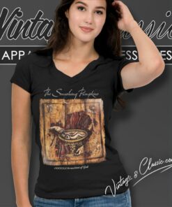 Machina The Machines Of God Shirt Smashing Pumpkins V Neck TShirt