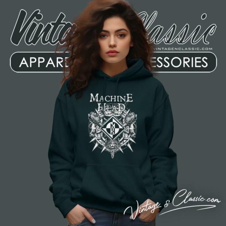 Machine Head Lion Crest Hoodie Machine Head Lion Crest Hoodie