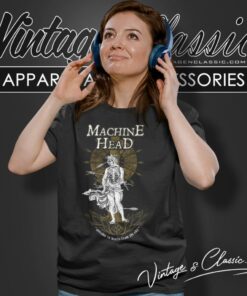 Machine Head Shirt Arrows In Words From The Sky Women T Shirt