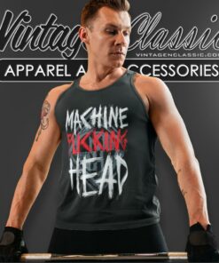 Machine Head Shirt Bang Your Head Tank Top Racerback