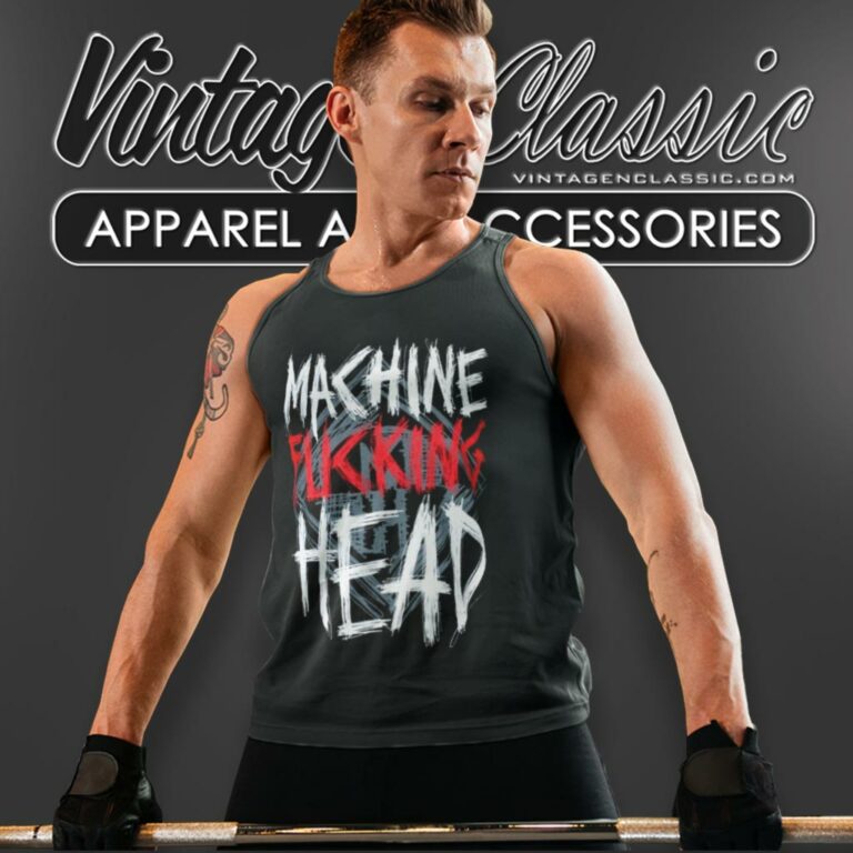 Machine Head Shirt Bang Your Head Tank Top Racerback Machine Head Shirt Bang Your Head Tank Top Racerback