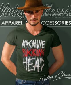 Machine Head Shirt Bang Your Head V Neck TShirt