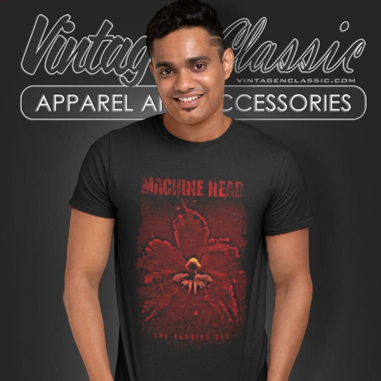 Machine Head Shirt The Burning Red T Shirt Machine Head Shirt The Burning Red T Shirt