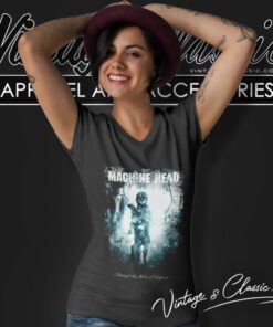 Machine Head Shirt Through The Ashes Of Empires 7 Machine Head Shirt Through The Ashes Of Empires V Neck TShirt