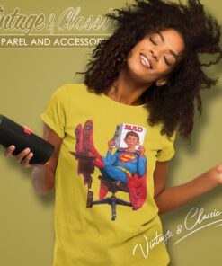 Mad Magazine Superman Women T Shirt