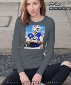 Madden 24 Cover Shirt 4 Madden 24 Cover Long Sleeve Tee