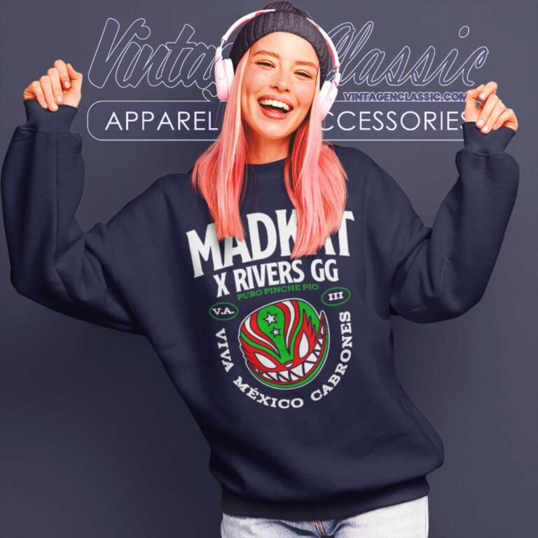 Madkat X Rivers Gg Puro Pinche Pio Sweatshirt Madkat X Rivers Gg Puro Pinche Pio Sweatshirt