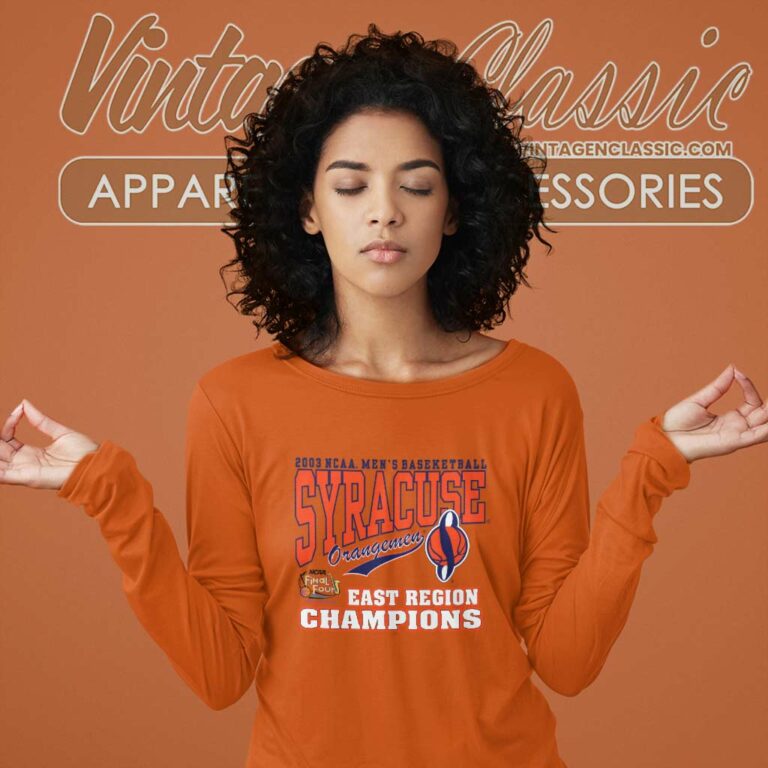Madness Syracuse Orange Basketball 2003 March Long Sleeve Tee Madness Syracuse Orange Basketball 2003 March Long Sleeve Tee