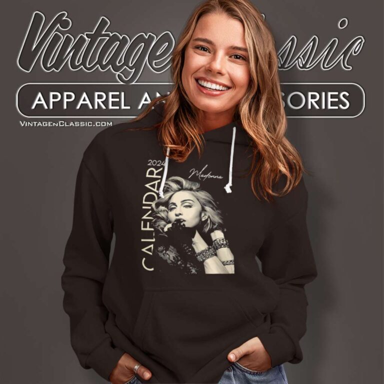 Madonna 2024 Four Decades Tour Hoodie Madonna 2024 Four Decades Tour Hoodie