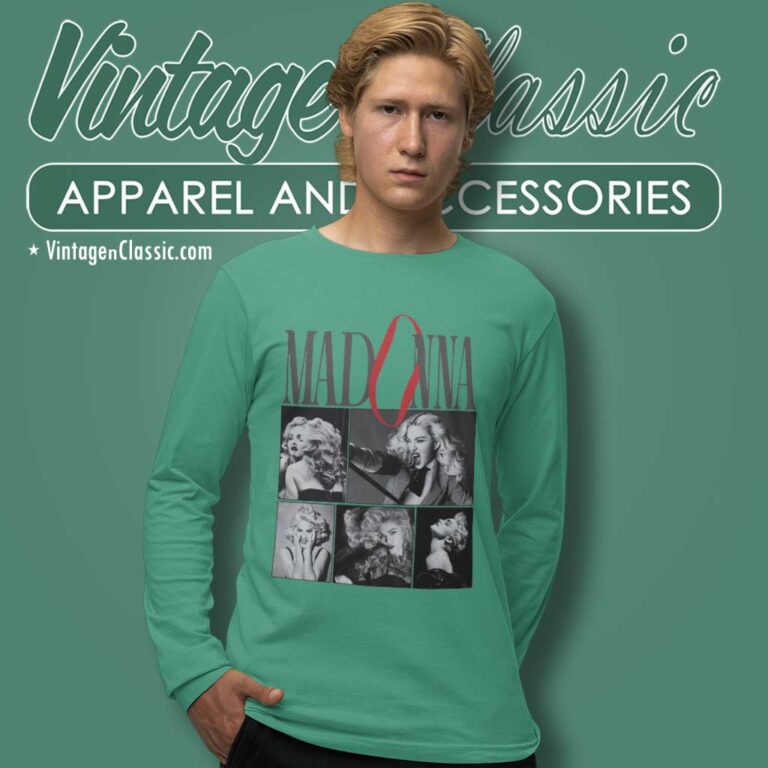 Madonna 2024 Shirt The Celebration Tour Long Sleeve Tee Madonna 2024 Shirt The Celebration Tour Long Sleeve Tee