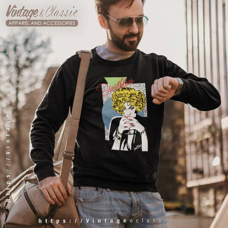 Madonna Breathless Dick Tracy Sweatshirt Madonna Breathless Dick Tracy Sweatshirt