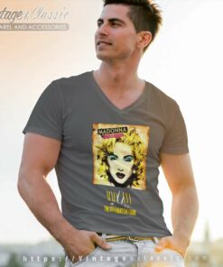 Madonna Celebration Tour Shirt V Neck TShirt