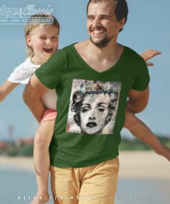 Madonna Celebration V Neck TShirt