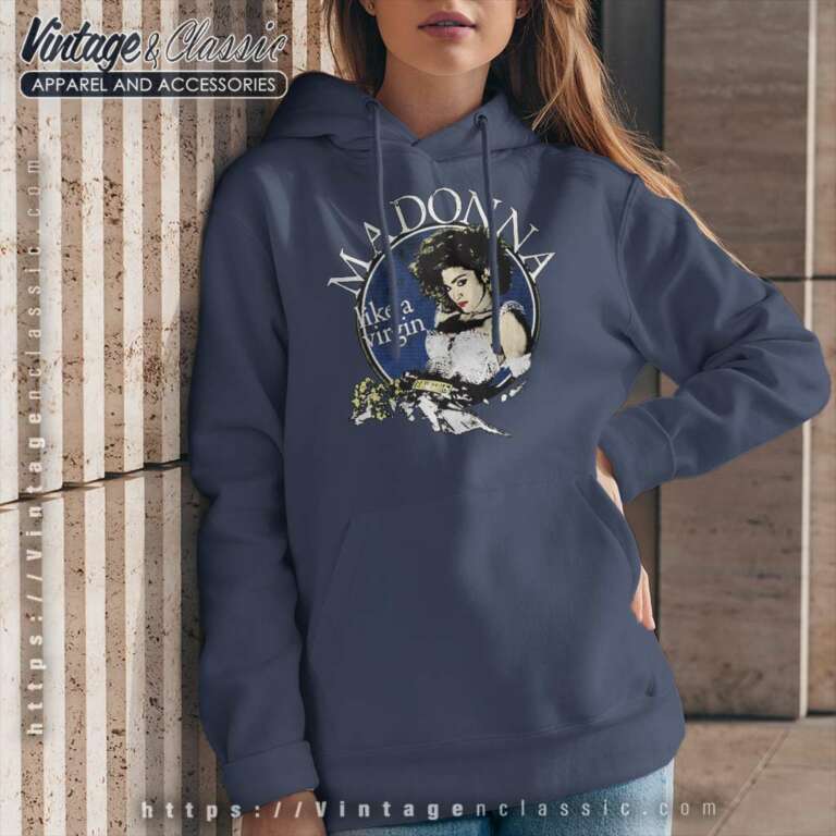 Madonna Like A Virgin Hoodie Madonna Like A Virgin Hoodie