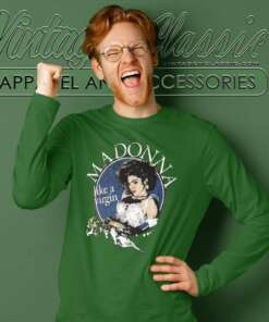 Madonna Like A Virgin Long Sleeve Tee