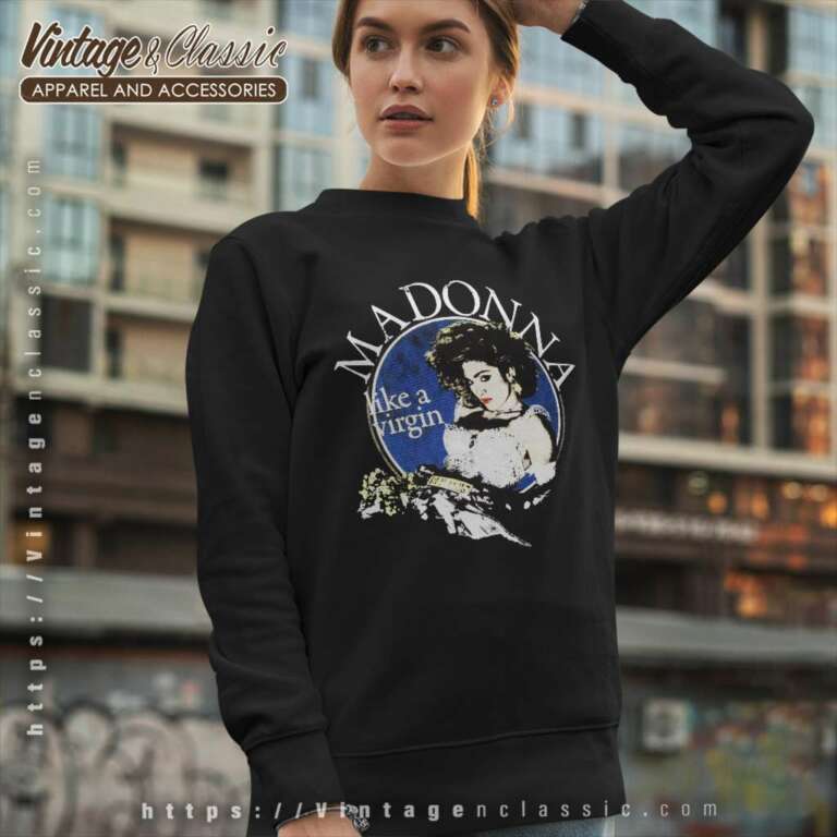 Madonna Like A Virgin Sweatshirt Madonna Like A Virgin Sweatshirt