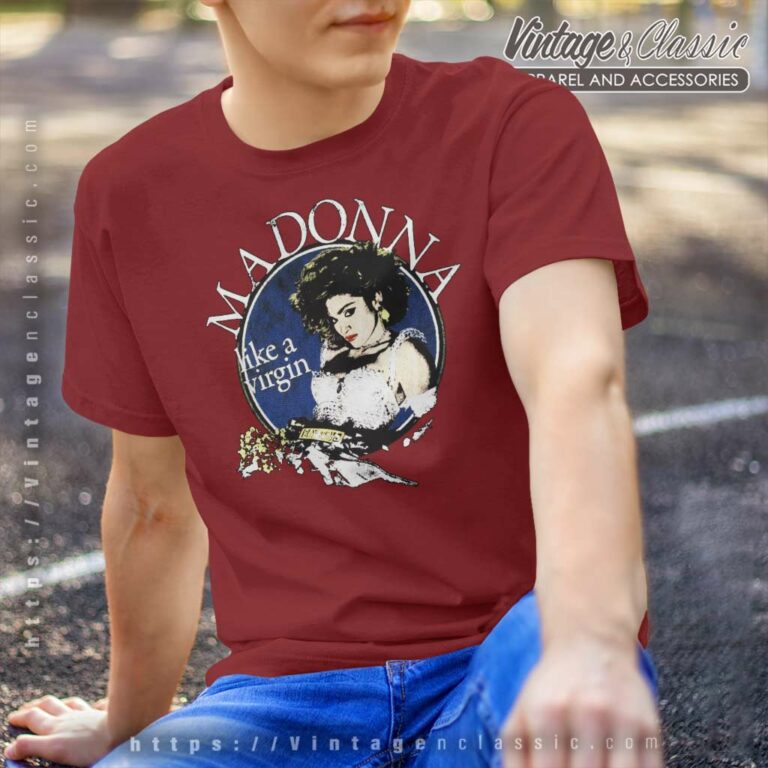 Madonna Like A Virgin T Shirt Madonna Like A Virgin T Shirt