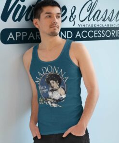 Madonna Like A Virgin Tank Top Racerback
