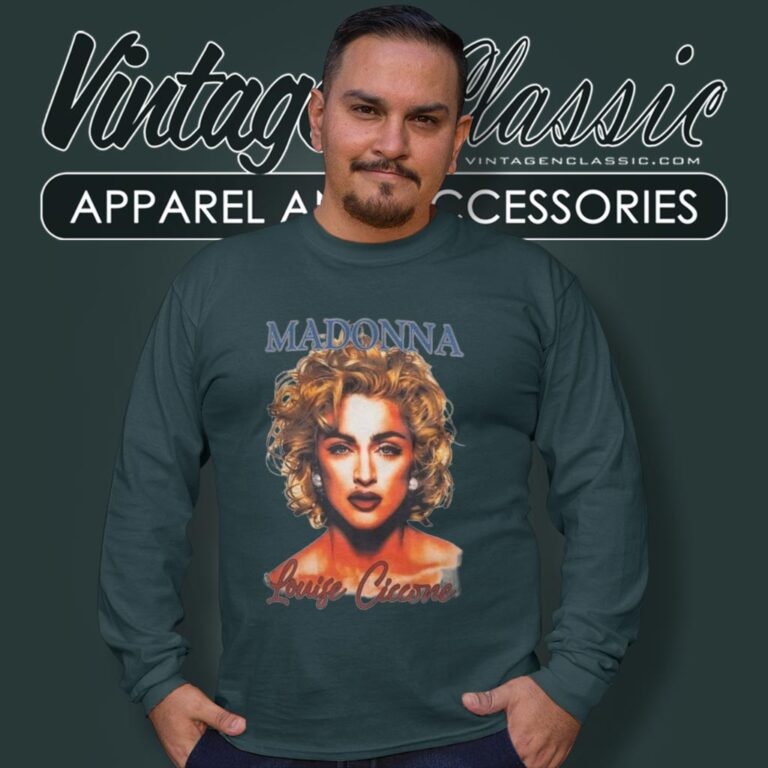 Madonna Louise Ciccone Long Sleeve Tee Madonna Louise Ciccone Long Sleeve Tee