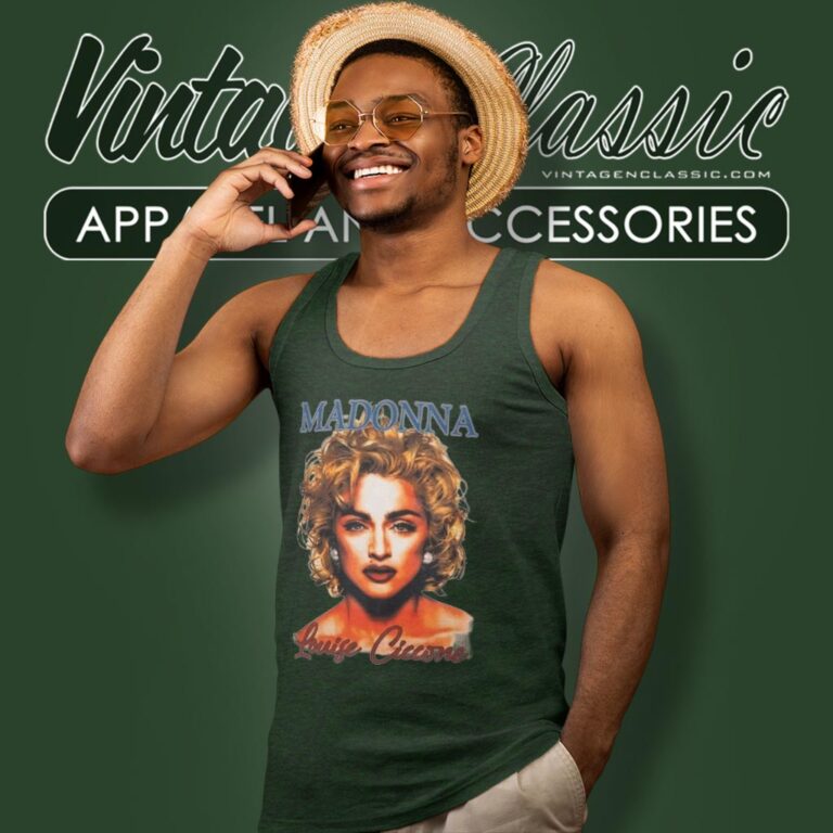 Madonna Louise Ciccone Tank Top Racerback Madonna Louise Ciccone Tank Top Racerback