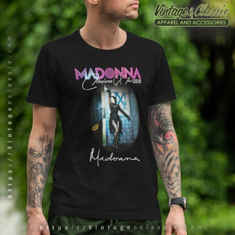 Madonna Madame X Tour T Shirt Madonna Madame X Tour T Shirt