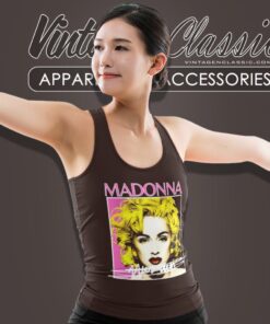 Madonna Original Retro Tank Top Racerback