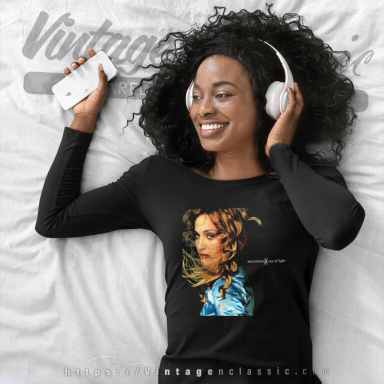 Madonna Ray Of Light Long Sleeve Tee Madonna Ray Of Light Long Sleeve Tee