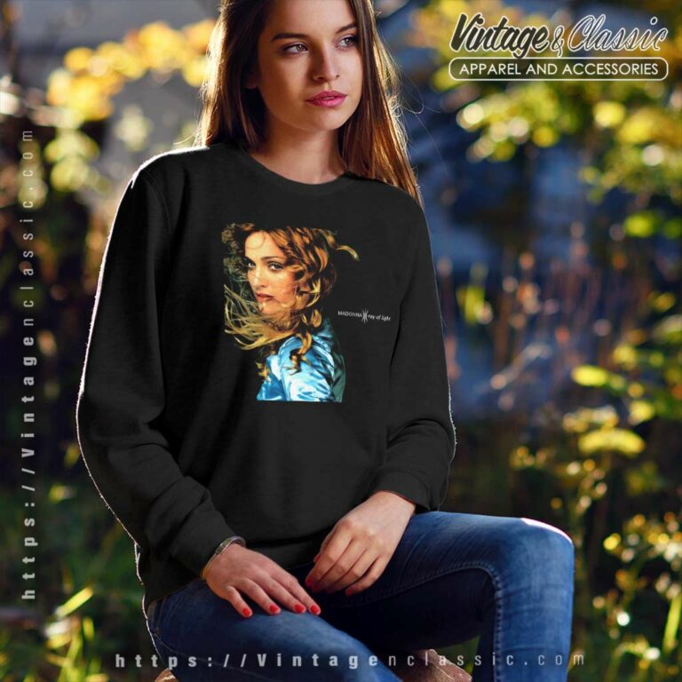 Madonna Ray Of Light Sweatshirt Madonna Ray Of Light Sweatshirt