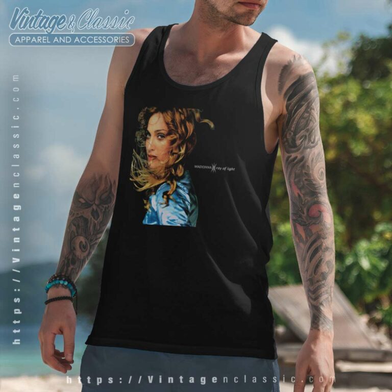 Madonna Ray Of Light Tank Top Racerback Madonna Ray Of Light Tank Top Racerback
