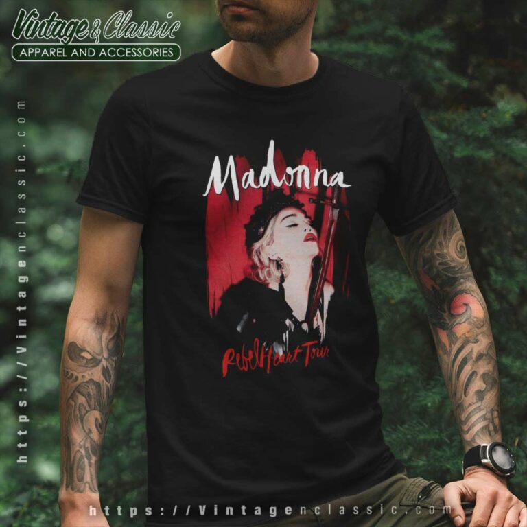 Madonna Rebel Heart Tour T Shirt Madonna Rebel Heart Tour T Shirt