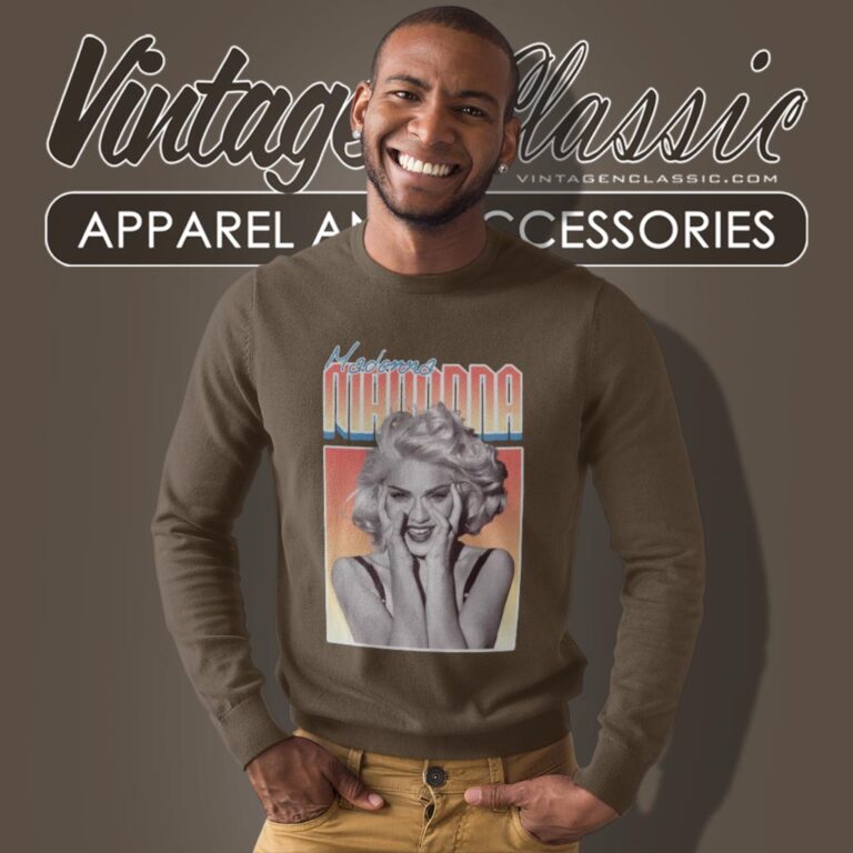 Madonna Retro Sweatshirt Madonna Retro Sweatshirt