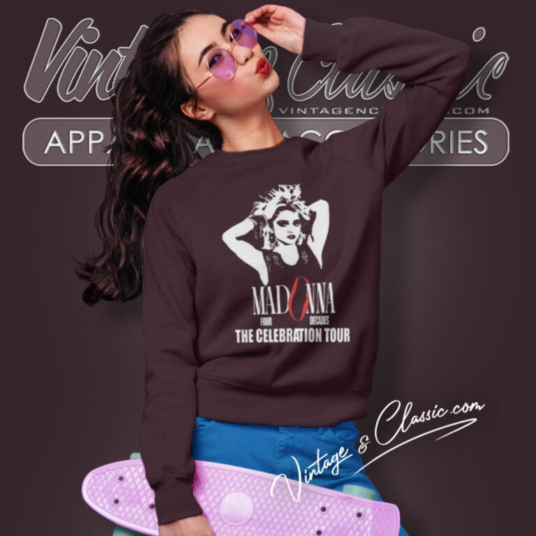 Madonna Shirt 2024 The Celebration Tour Sweatshirt Madonna Shirt 2024 The Celebration Tour Sweatshirt