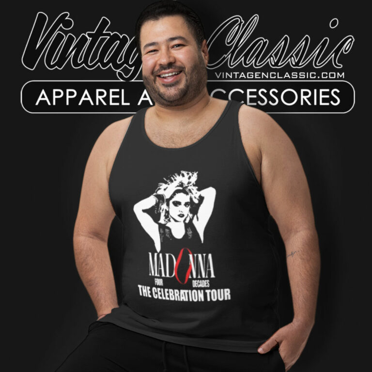 Madonna Shirt 2024 The Celebration Tour Tank Top Racerback Madonna Shirt 2024 The Celebration Tour Tank Top Racerback