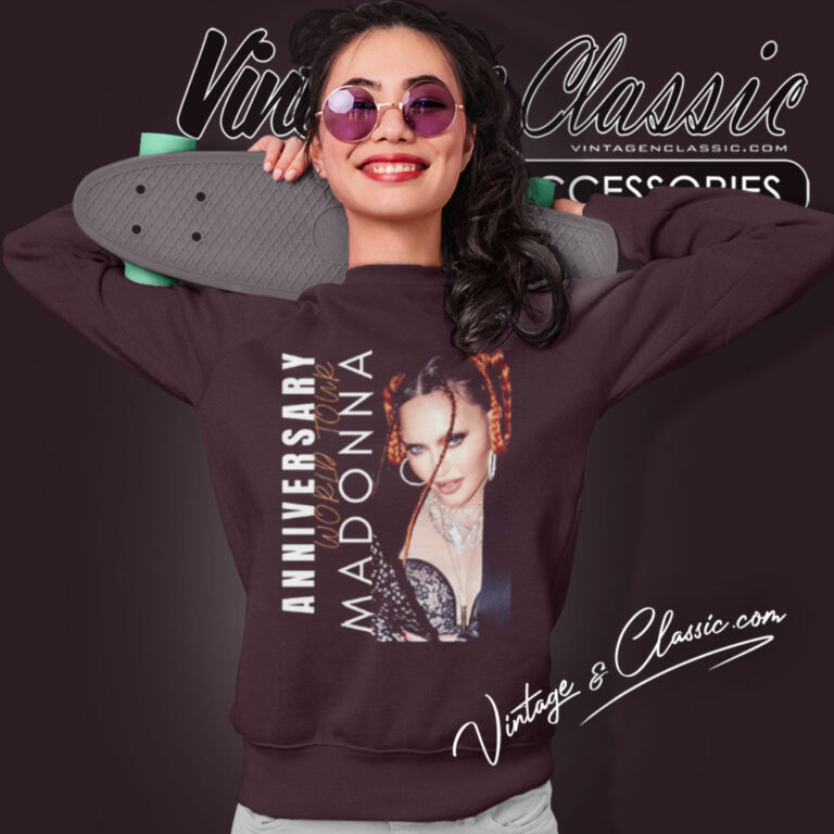 Madonna Shirt 2024 Tour The Celebration Sweatshirt Madonna Shirt 2024 Tour The Celebration Sweatshirt