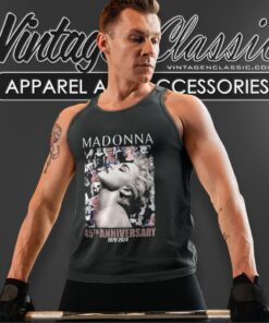 Madonna Shirt 45th Anniversary 1979 2024 4 Madonna Shirt 45th Anniversary 1979 2024 Tank Top Racerback