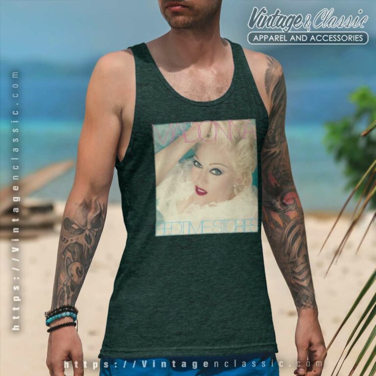 Madonna Shirt 6ixth Album Bedtime Stories Tank Top Racerback Madonna Shirt 6ixth Album Bedtime Stories Tank Top Racerback