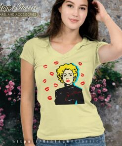Madonna Shirt Breathless Dick Tracy V Neck TShirt