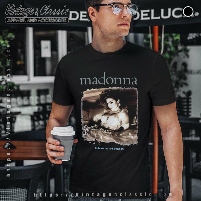 Madonna Shirt Like A Virgin Tour 2023 T Shirt Madonna Shirt Like A Virgin Tour 2023 T Shirt