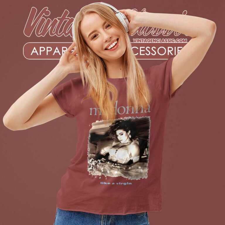 Madonna Shirt Like A Virgin Tour 2023 Women TShirt Madonna Shirt Like A Virgin Tour 2023 Women TShirt