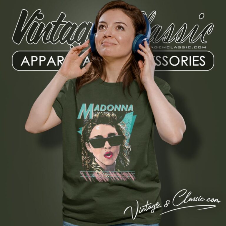 Madonna Shirt Queen Of Pop Women T Shirt Madonna Shirt Queen Of Pop Women T Shirt