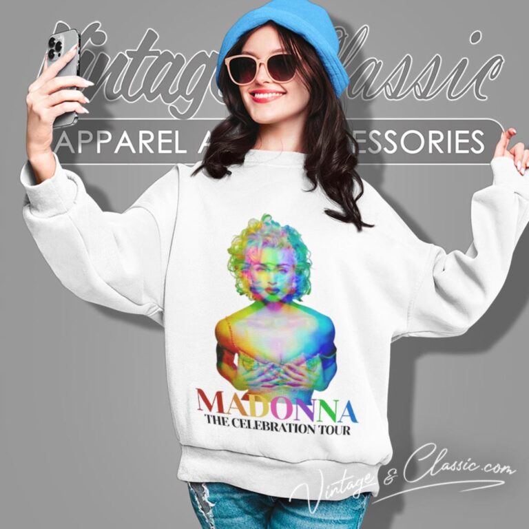 Madonna Shirt The Celebration Tour 2024 Sweatshirt Madonna Shirt The Celebration Tour 2024 Sweatshirt