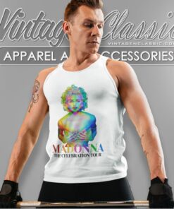 Madonna Shirt The Celebration Tour 2024 4 Madonna Shirt The Celebration Tour 2024 Tank Top Racerback