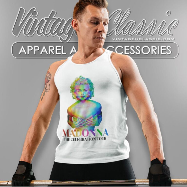 Madonna Shirt The Celebration Tour 2024 Tank Top Racerback Madonna Shirt The Celebration Tour 2024 Tank Top Racerback