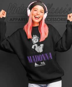 Madonna Shirt Whos That Girl 1987 Sweatshirt