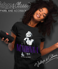 Madonna Shirt Whos That Girl World Tour 1987 7 Madonna Shirt Whos That Girl World Tour 1987 Women T Shirt