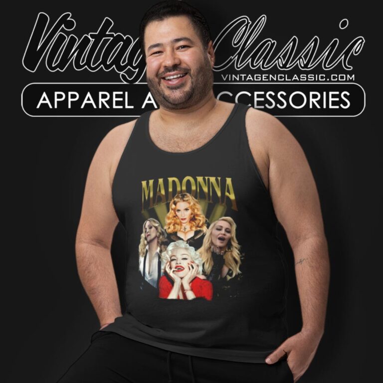 Madonna The Celebration Tank Top Racerback Madonna The Celebration Tank Top Racerback